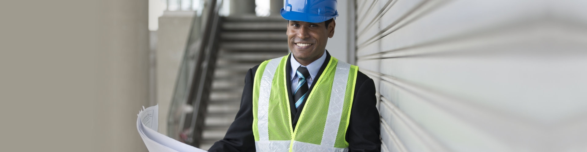 a man smiling